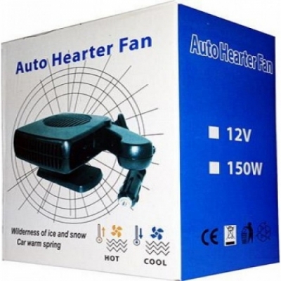 AHF-147 Обогреватель салона автомобиля от прикуривателя auto heater fan