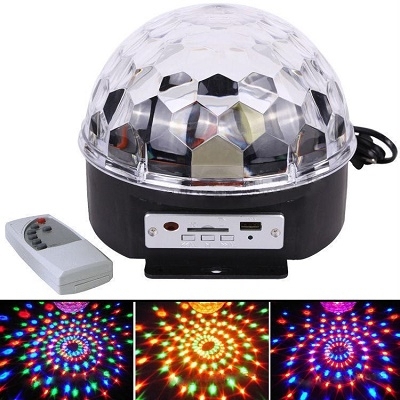 Светодиодный диско-шар с плеером led magic ball light