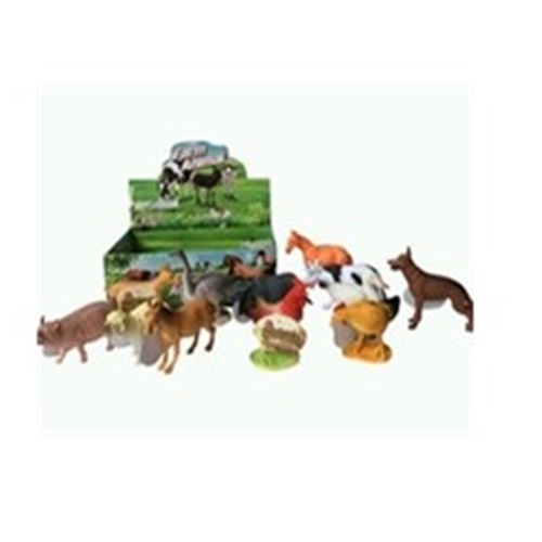 Пластизолевые игрушки "Farm animal" в коробке  GR-588-2