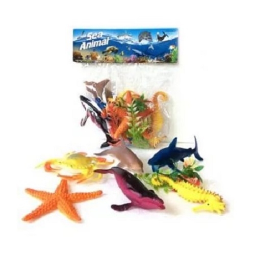 Пластизолевые игрушки "Sea animal" в коробке  GR-H588-1