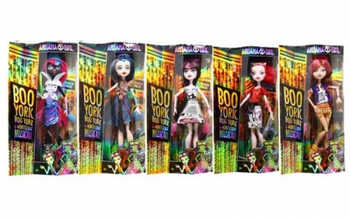 Кукла шарнирная с аксессуарами (4 вида), в коробке  KK-2066N