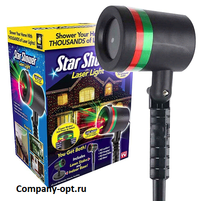 Проектор звездное небо Star Shower  Laser Lights Star Projector