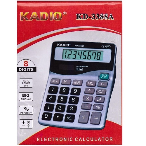 Профессиональный настольный калькулятор KD-3388A  KL-421