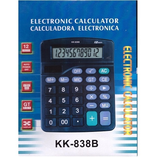 Профессиональный настольный калькулятор KK-838B  KL-426