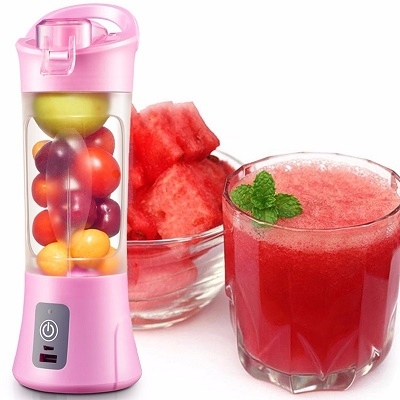 Портативный мини Блендер ,Шейкер для смузи. Smart Juice Cup Fruits с 4