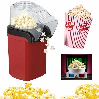 Аппарат для приготовления попкорна Electric Hot Air Oil Free Popcorn Maker Pop Corn
