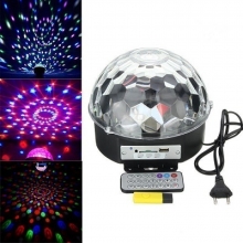 Светодиодный диско-шар с плеером Led magic ball light
