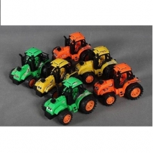 Трактор в пакете (3 цвета) 13х11х10 см TR-925-12