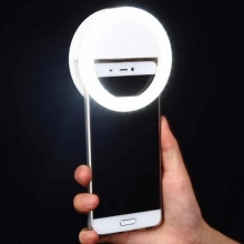 Кольцевая селфи лампа для телефона selfie ring light