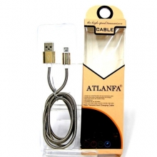 кабель Micro металлический (пружина) ATLANFA AT-5019