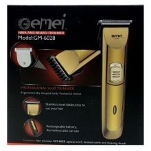 Машинка для стрижки волос+съемный аккумулятор Gemei GM-6028