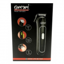 Машинка для стрижки волос+съемный аккумулятор Gemei GM-6031