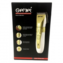 Машинка для стрижки волос+съемный аккумулятор Gemei GM-6033