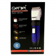 Машинка для стрижки волос+съемный аккумулятор Gemei GM-696