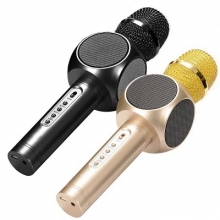 Беспроводной bluetooth-микрофон для караоке 3 в 1 портативный.
