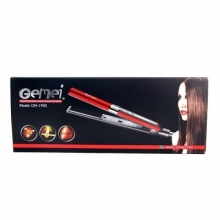 Выпрямитель завивки+утюжок керамическая+регулятор температуры Gemei GM-1902